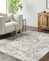 LIVABLISS Andorra Plus ARP-2300 Light Silver Area Rug