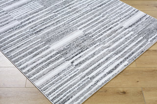 Livabliss Andorra Plus ARP-2316 Light Silver Area Rug Corner Shot