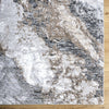 Livabliss Andorra Plus ARP-2317 Light Silver Area Rug Detail Image