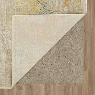 Karastan Memento Artifact Beige Area Rug Back Image