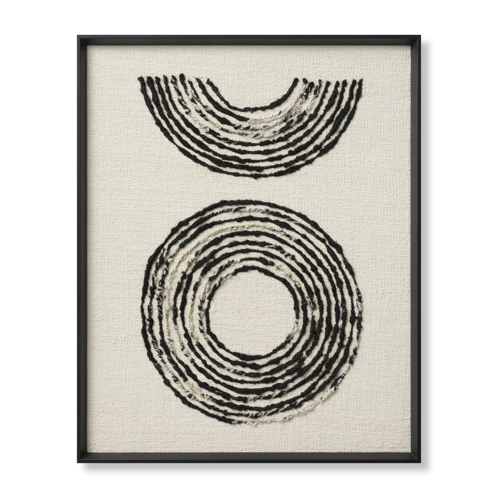 Loloi Chorus CHORU Black / Ivory Wall Art main image