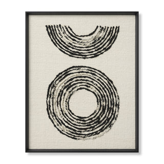 Loloi Chorus CHORU Black / Ivory Wall Art main image
