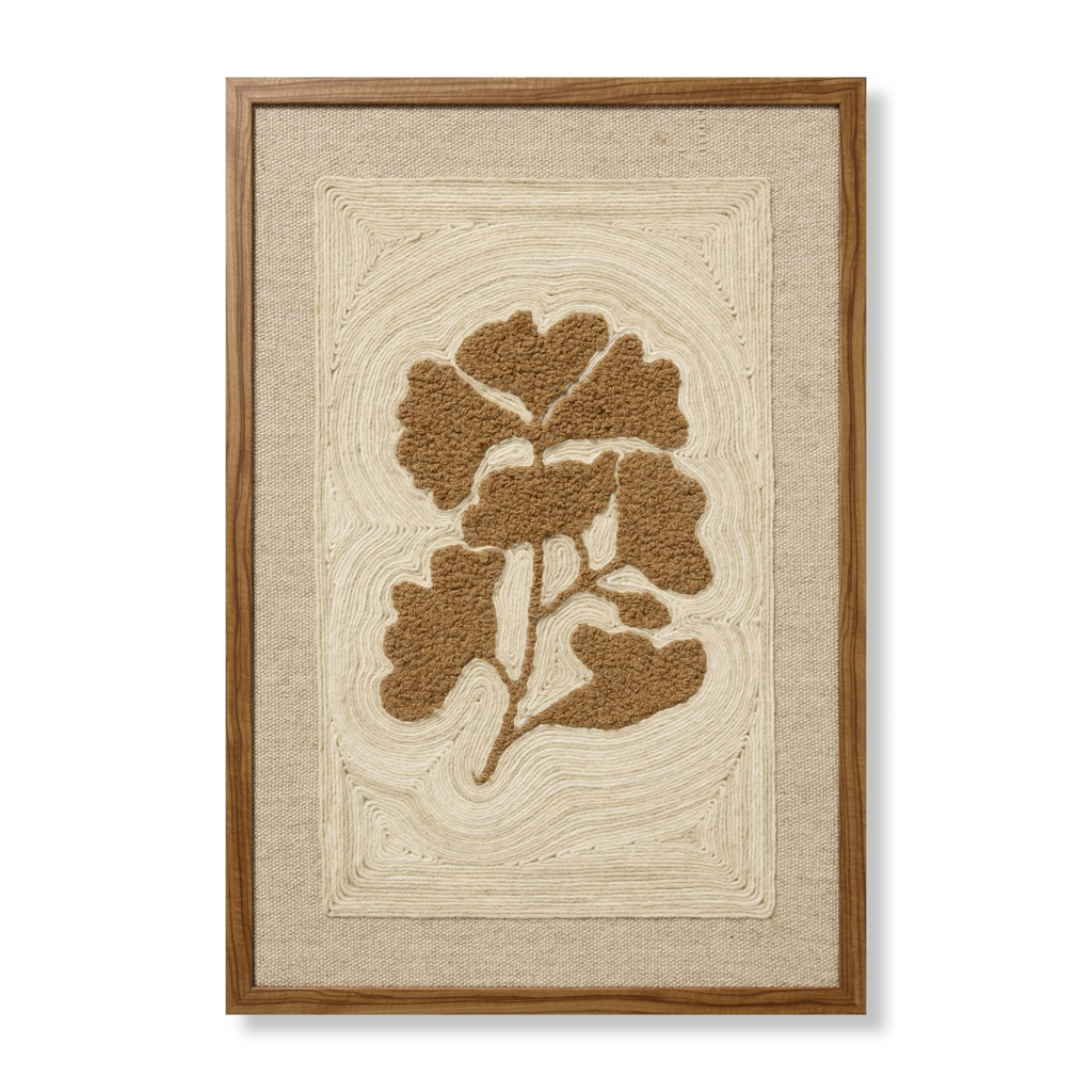 Loloi Clover and Clay CLOVE Brown Wall Art main image