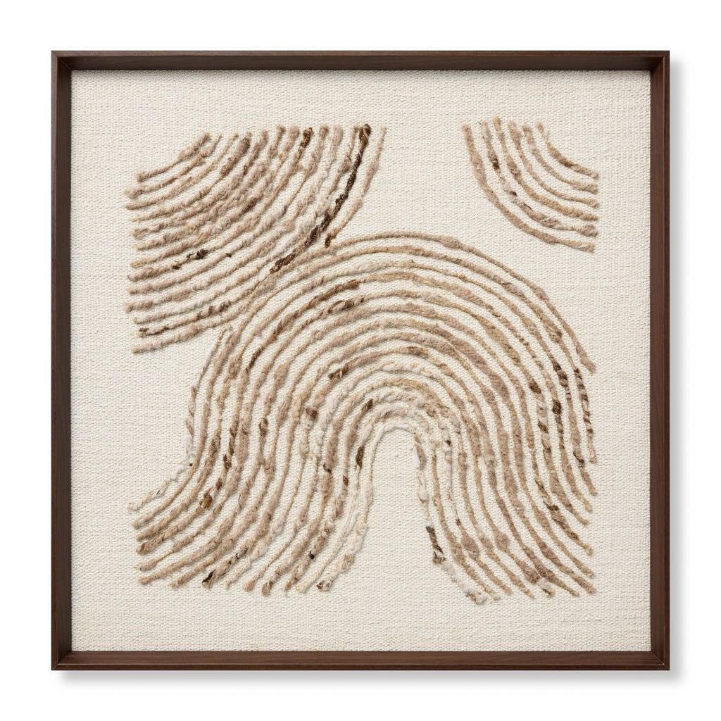 Loloi Flange FLANG Dark Brown Wall Art main image