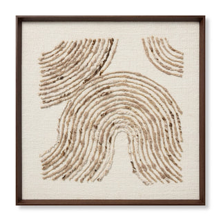 Loloi Flange FLANG Dark Brown Wall Art main image