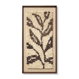 Loloi Nature's Unfurling NATUR Dark Brown Wall Art main image