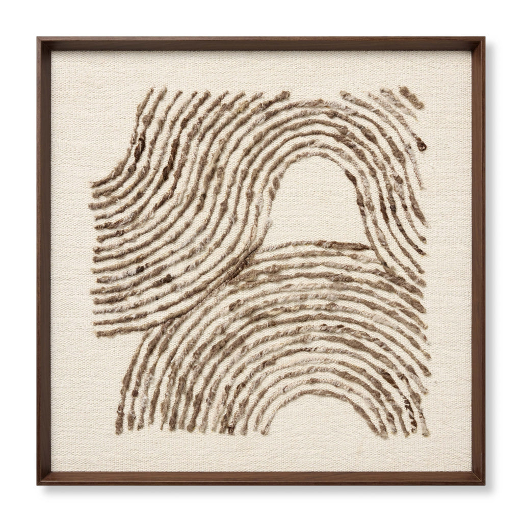 Loloi Phase Dark Brown Wall Art main image