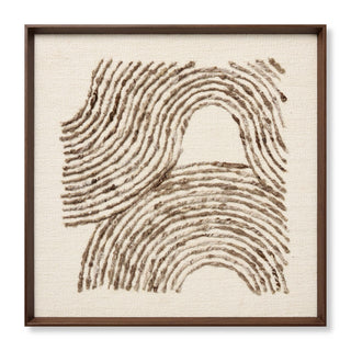 Loloi Phase Dark Brown Wall Art main image