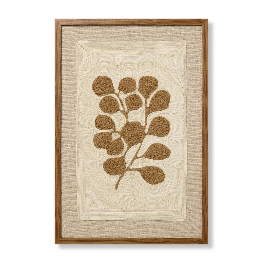 Loloi Sprig and Soil Brown Wall Art main image