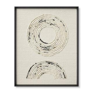 Loloi Verse Ivory / Black Wall Art main image