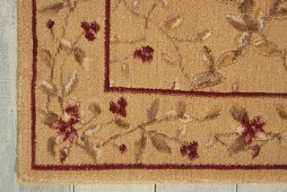Nourison Ashton House AS08 Gold Area Rug Detail Image