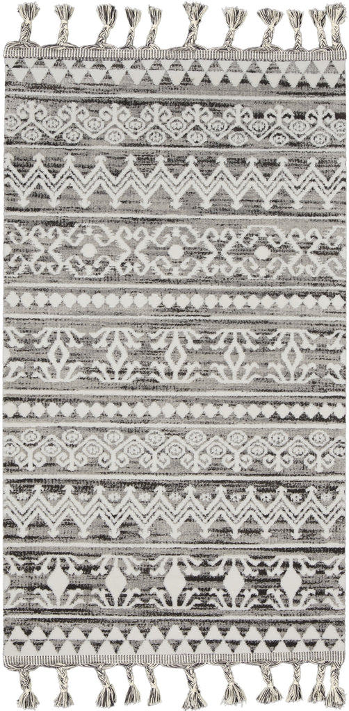 Nourison Asilah ASI03 Grey/Ivory Area Rug main image
