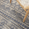 Nourison Asilah ASI03 Mocha/Charcoal Area Rug Corner Image