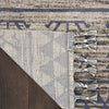 Nourison Asilah ASI03 Mocha/Charcoal Area Rug Corner Image