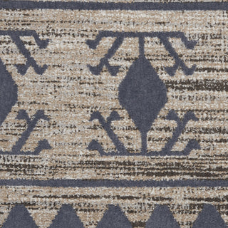 Nourison Asilah ASI03 Mocha/Charcoal Area Rug Swatch Image