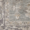 Nourison Asher ASR01 Blue Ivory Area Rug Corner Image