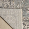 Nourison Asher ASR01 Blue Ivory Area Rug Corner Image