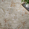 Nourison Asher ASR01 Sage Ivory Area Rug Corner Image