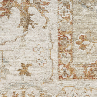 Nourison Asher ASR01 Sage Ivory Area Rug Swatch Image