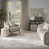 Nourison Asher ASR04 Ivory Area Rug Room Image Feature