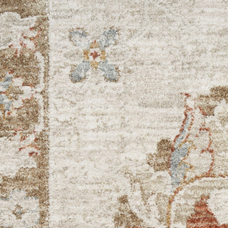 Nourison Asher ASR04 Ivory Area Rug Swatch Image