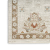 Nourison Asher ASR04 Ivory Area Rug T' R
