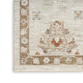 Nourison Asher ASR04 Ivory Area Rug T' R