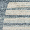 Nourison Astra Machine Washable ASW03 Blue Area Rug Corner Image