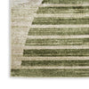 Nourison Astra Machine Washable ASW03 Ivory Olive Area Rug Corner Image