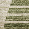 Nourison Astra Machine Washable ASW03 Ivory Olive Area Rug Close Up
