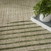 Nourison Astra Machine Washable ASW03 Ivory Olive Area Rug Texture Image