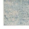 Nourison Astra Machine Washable ASW07 Blue Ivory Area Rug T' R