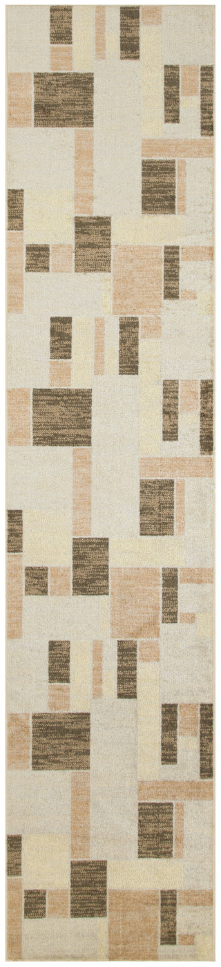 Nourison Astra Machine Washable ASW09 Beige Multicolor Area Rug main image