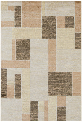 Nourison Astra Machine Washable ASW09 Beige Multicolor Area Rug Main Image