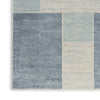 Nourison Astra Machine Washable ASW09 Blue Ivory Area Rug 