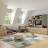 Nourison Astra Machine Washable ASW09 Blue Ivory Area Rug 
