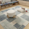 Nourison Astra Machine Washable ASW09 Blue Ivory Area Rug 