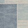 Nourison Astra Machine Washable ASW09 Blue Ivory Area Rug 