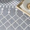 Nourison Astra Machine Washable ASW10 Denim Area Rug Texture Image