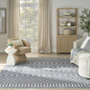 Nourison Astra Machine Washable ASW10 Denim Area Rug Swatch Image