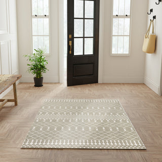 Nourison Astra Machine Washable ASW10 Sage Area Rug Swatch Image