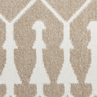 Nourison Astra Machine Washable ASW10 Taupe Area Rug Corner Image