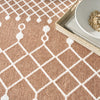 Nourison Astra Machine Washable ASW10 Copper Area Rug Corner Image