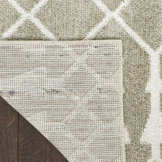 Nourison Astra Machine Washable ASW10 Sage Area Rug Corner Image