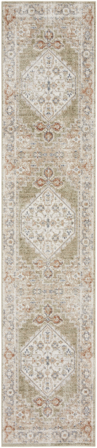 Nourison Astra Machine Washable ASW11 Sage Multi Area Rug main image