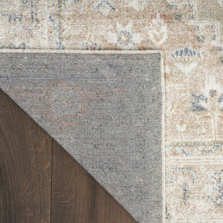Nourison Astra Machine Washable ASW11 Sage Multi Area Rug Corner Image