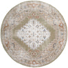 Nourison Astra Machine Washable ASW11 Sage Multi Area Rug Main Image