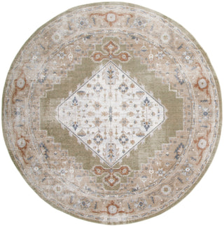 Nourison Astra Machine Washable ASW11 Sage Multi Area Rug Main Image