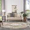 Nourison Astra Machine Washable ASW11 Sage Multi Area Rug Room Image Feature