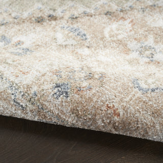 Nourison Astra Machine Washable ASW11 Sage Multi Area Rug Corner Image
